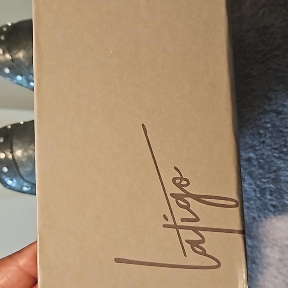 Latigo Grey Mule Shoes , Size 9 - Picture 5 of 5